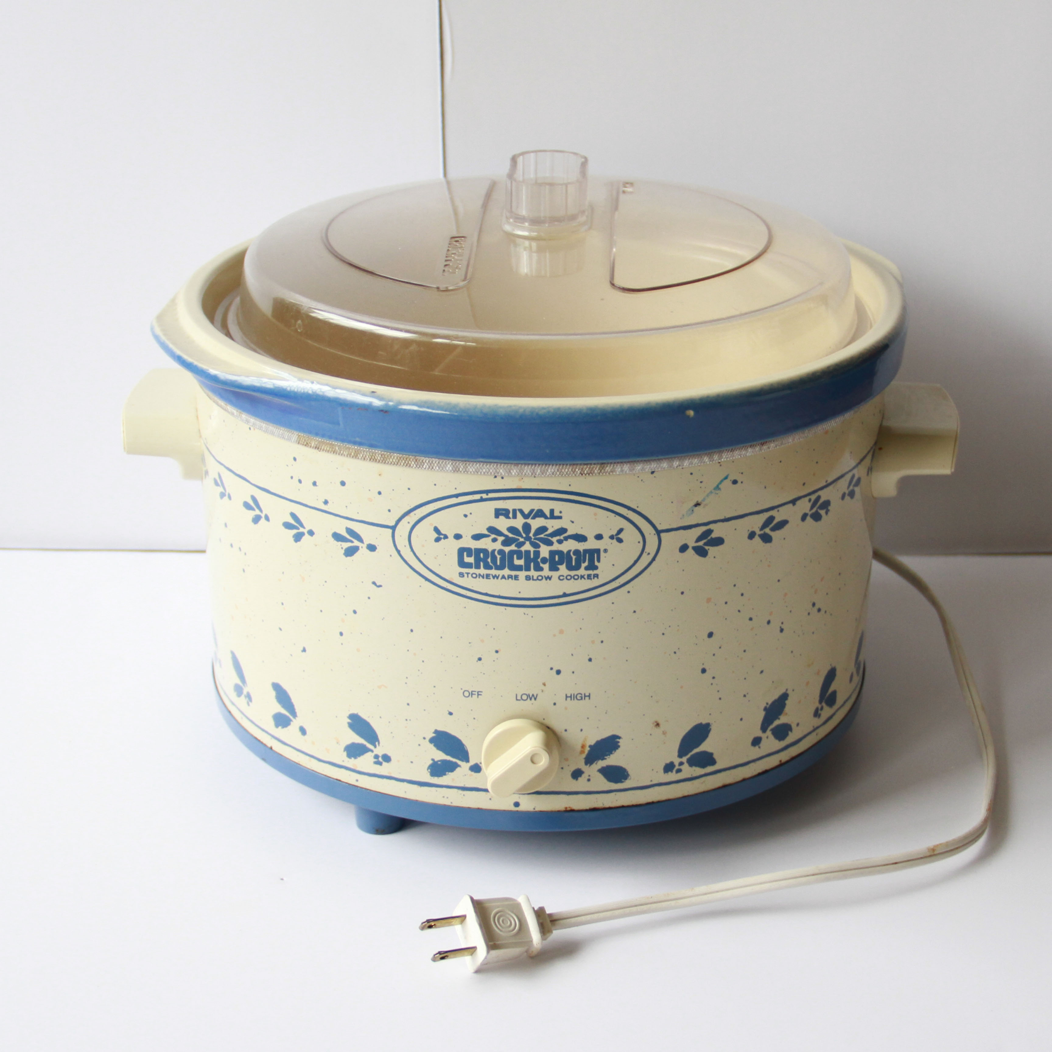 Vintage Stoneware Crock Pot EBTH