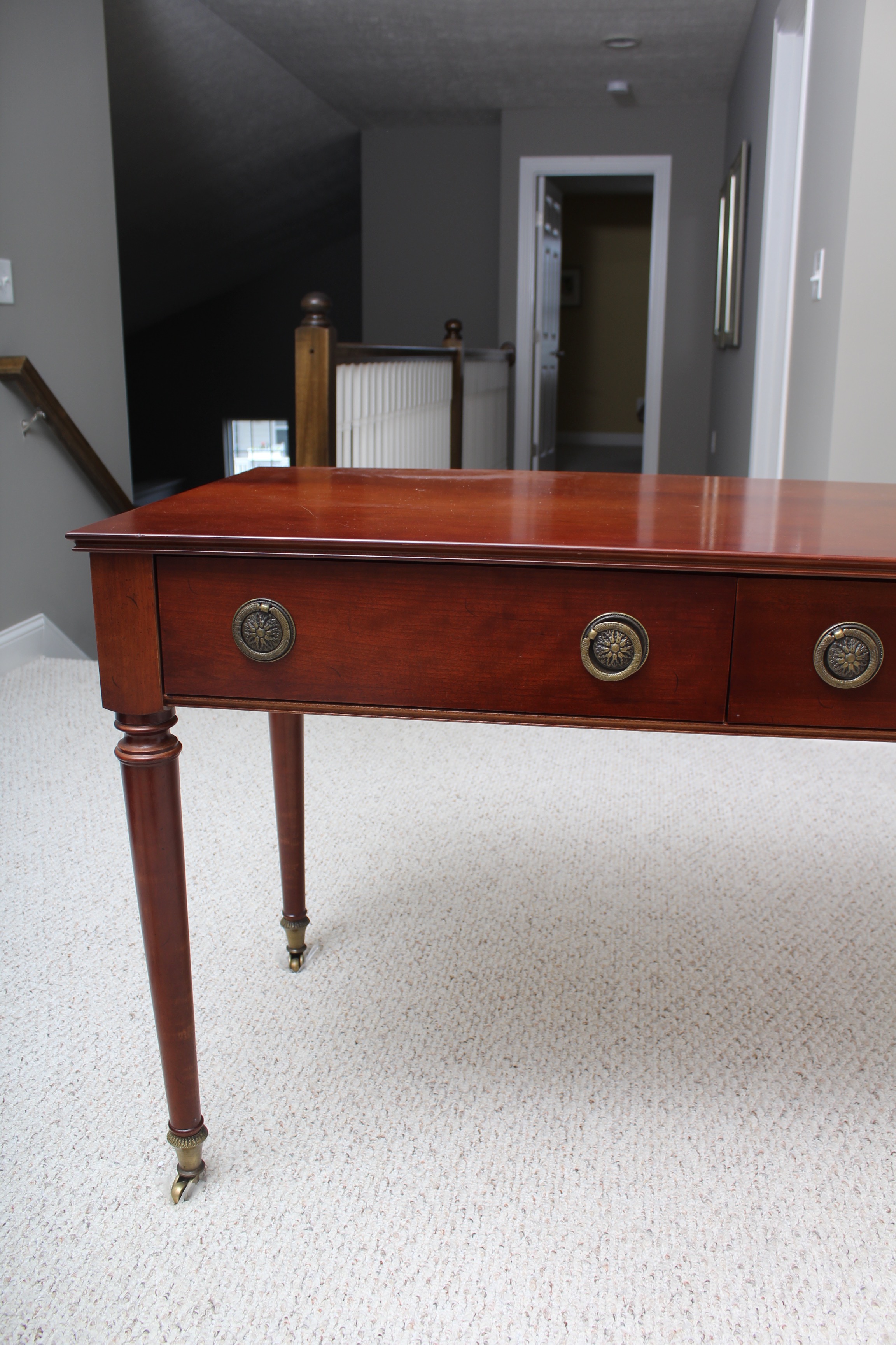 The Bombay Company Mahogany Veneer Desk EBTH