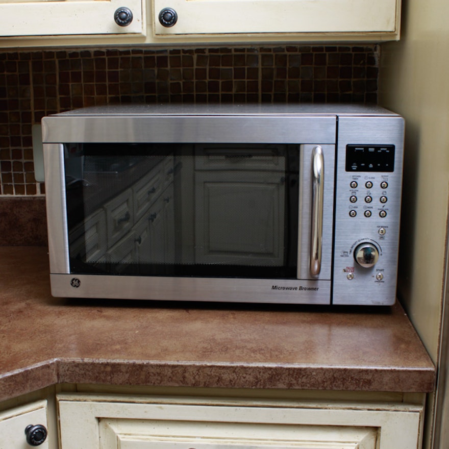 general-electric-microwave-browner-stainless-steel-finish-ebth