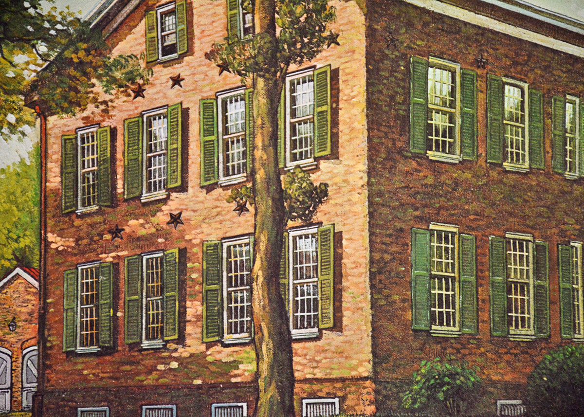 C.W. Vittitow "My Old Kentucky Home" Print EBTH