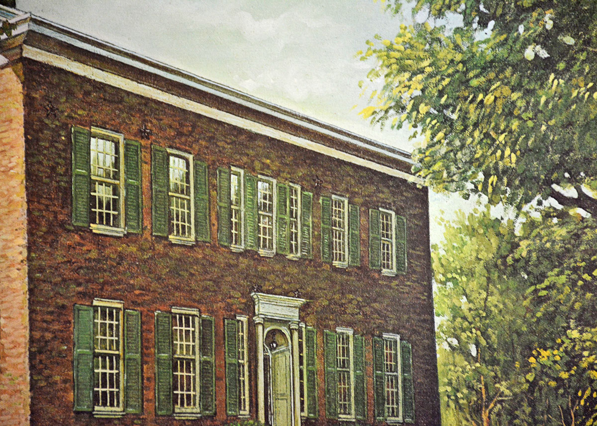 C.W. Vittitow "My Old Kentucky Home" Print EBTH