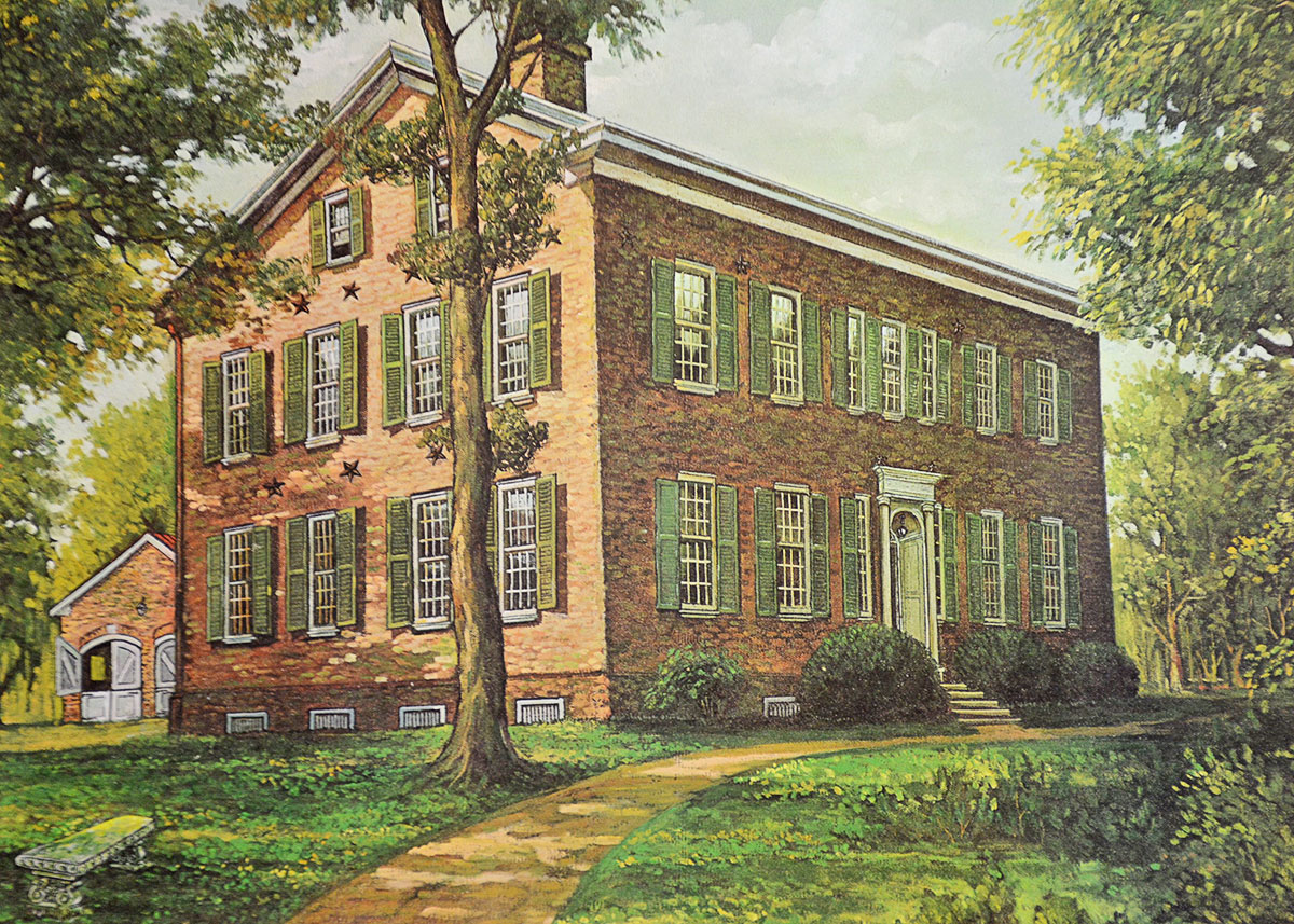 C.W. Vittitow "My Old Kentucky Home" Print EBTH