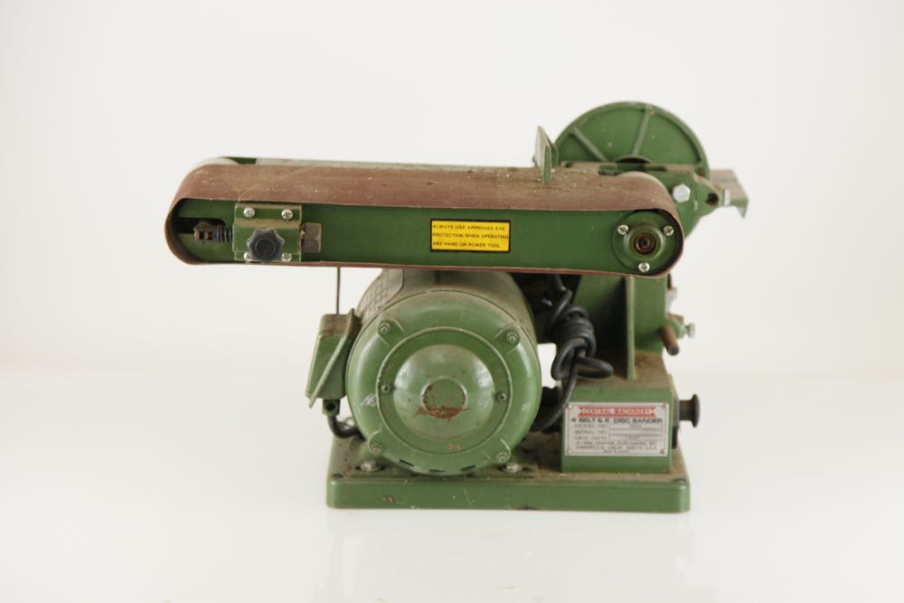 Vintage Central Machinery Disc Belt Sander EBTH