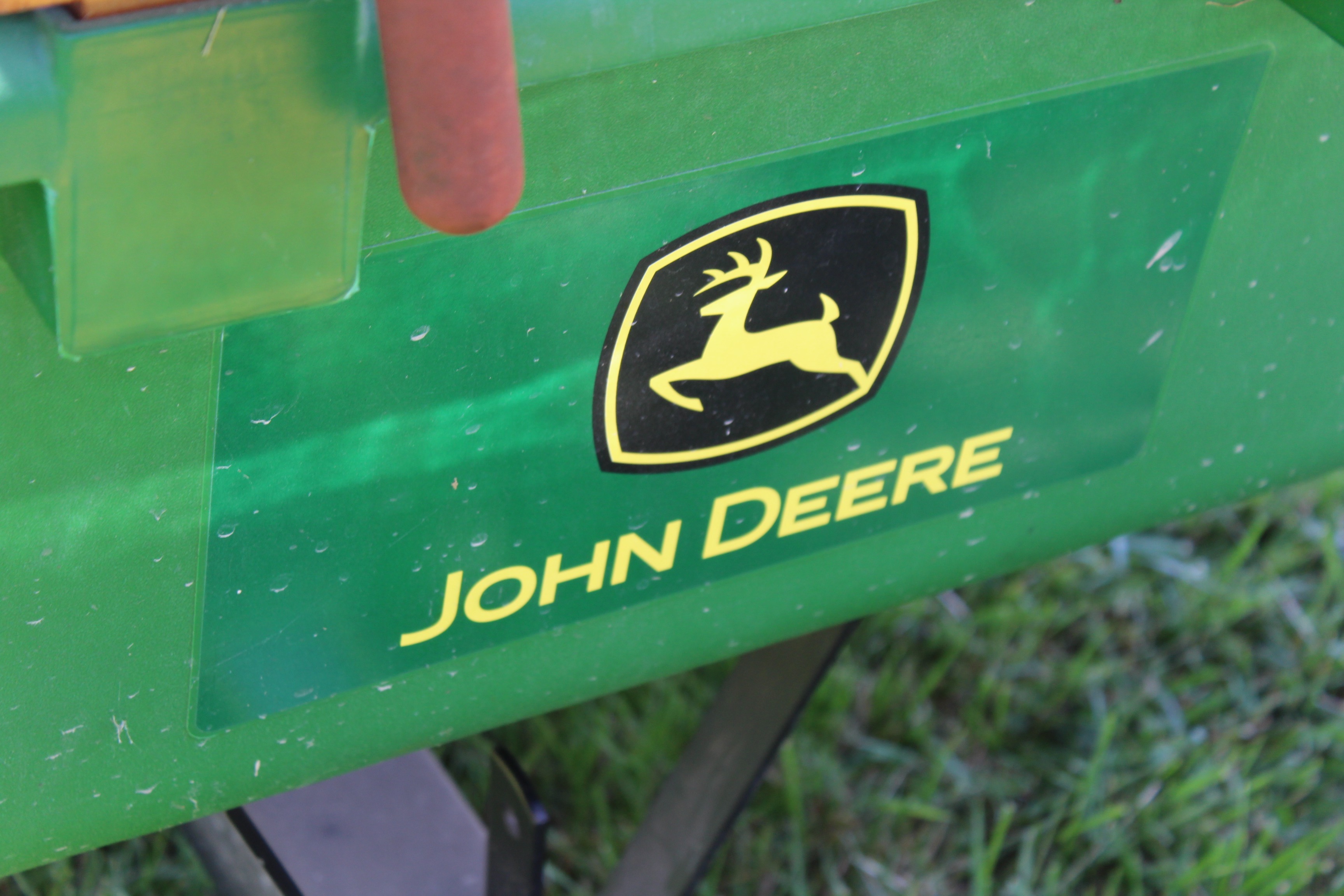 John Deere 10P TowBehind Poly Utility Cart with Custom Stake Bed and