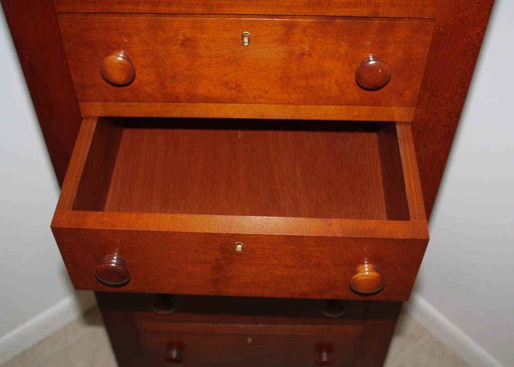 Tall Cherry Chest of Drawers EBTH