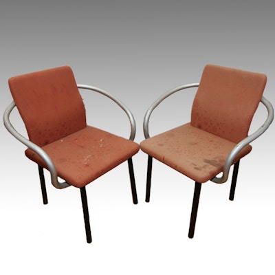 Pair of Ettore Sottsass for Knoll Armchairs Pair of Ettore Sottsass for Knoll Armchairs