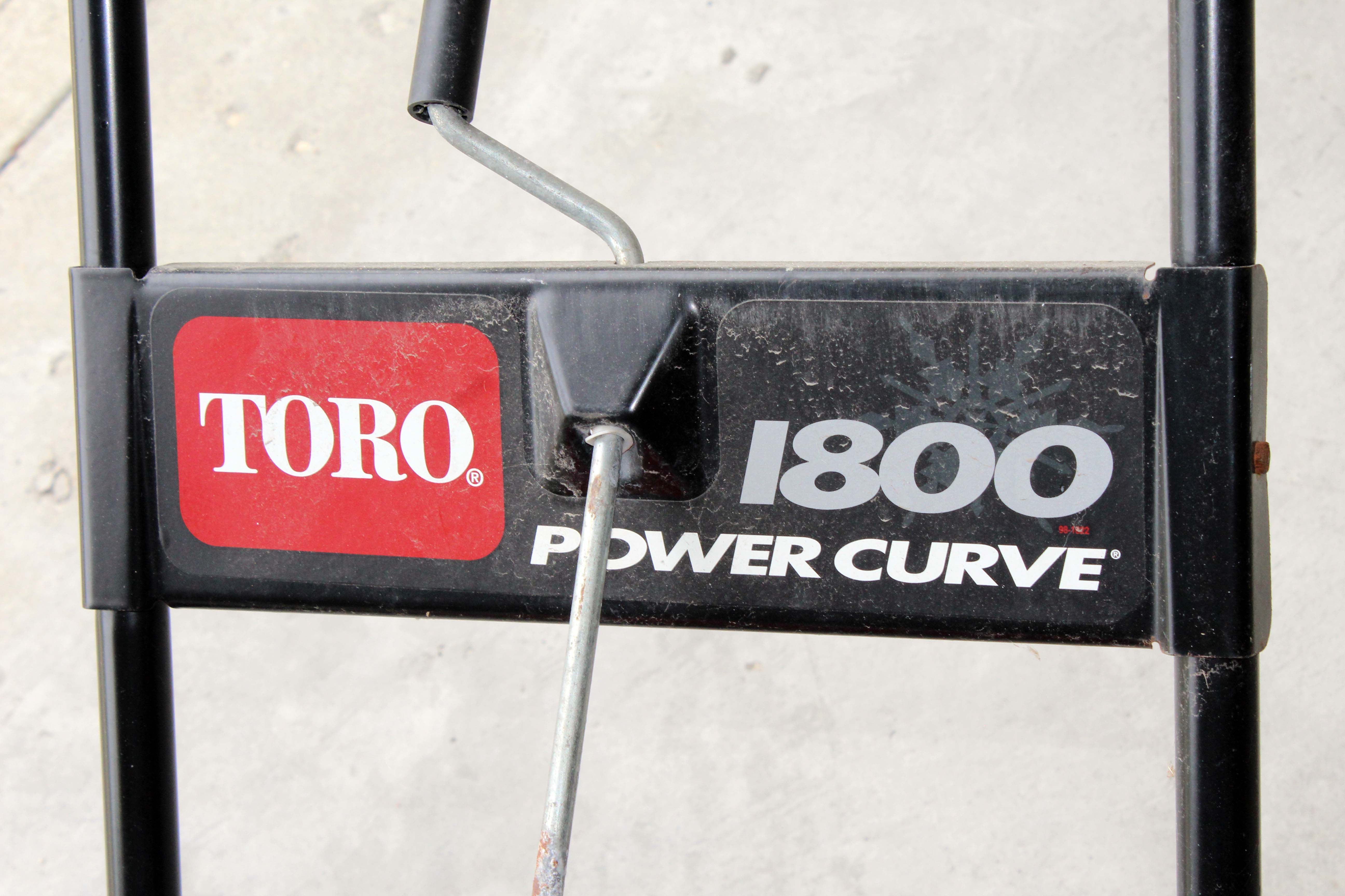 Toro 1800 Power Curve Snow Blower EBTH