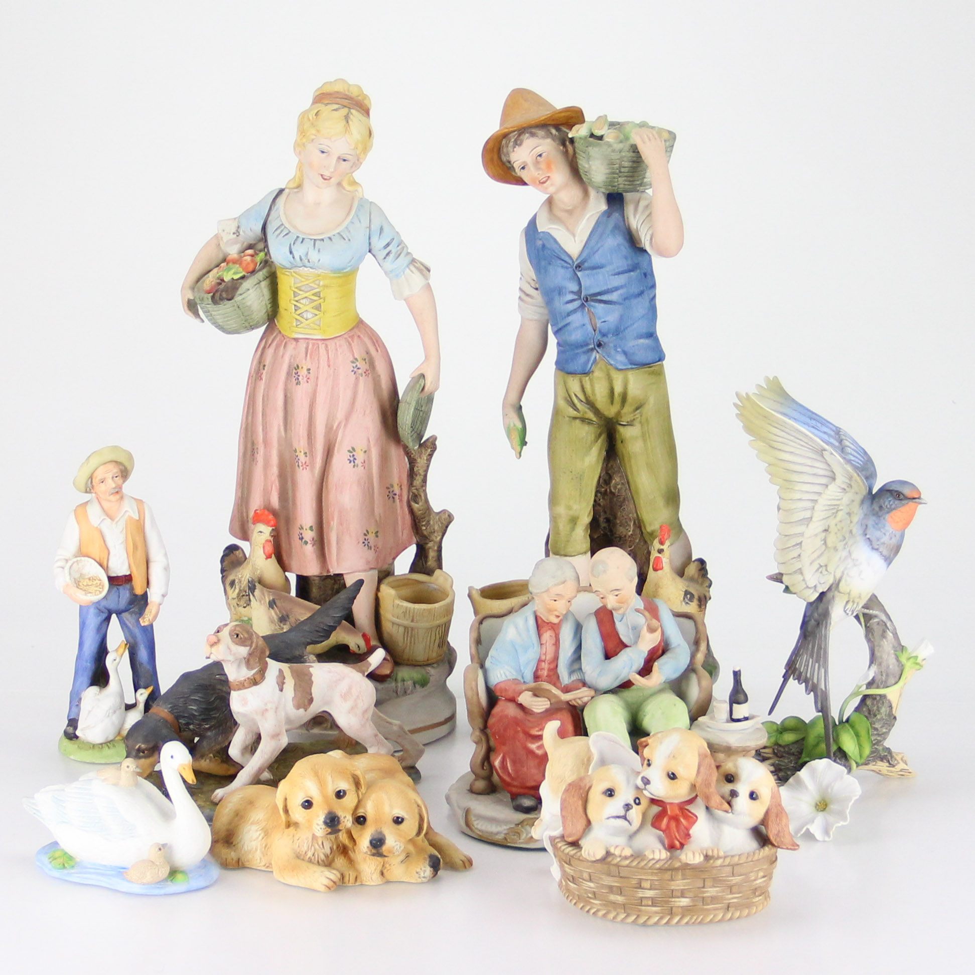 Homco 'Masterpiece Collection' and Ardco Porcelain Figurines EBTH