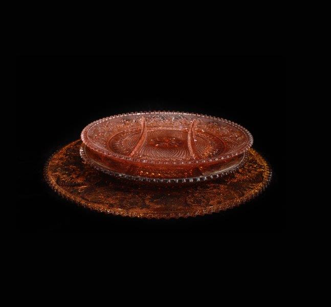 Tiara Sandwich Glass Platters EBTH