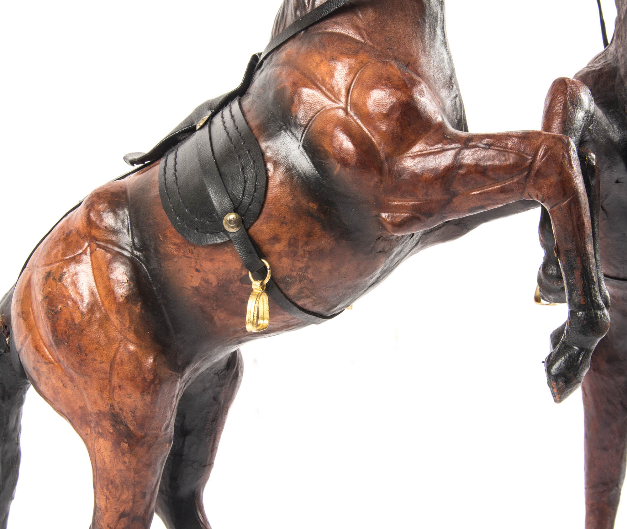 Vintage Leather Toy Horses EBTH