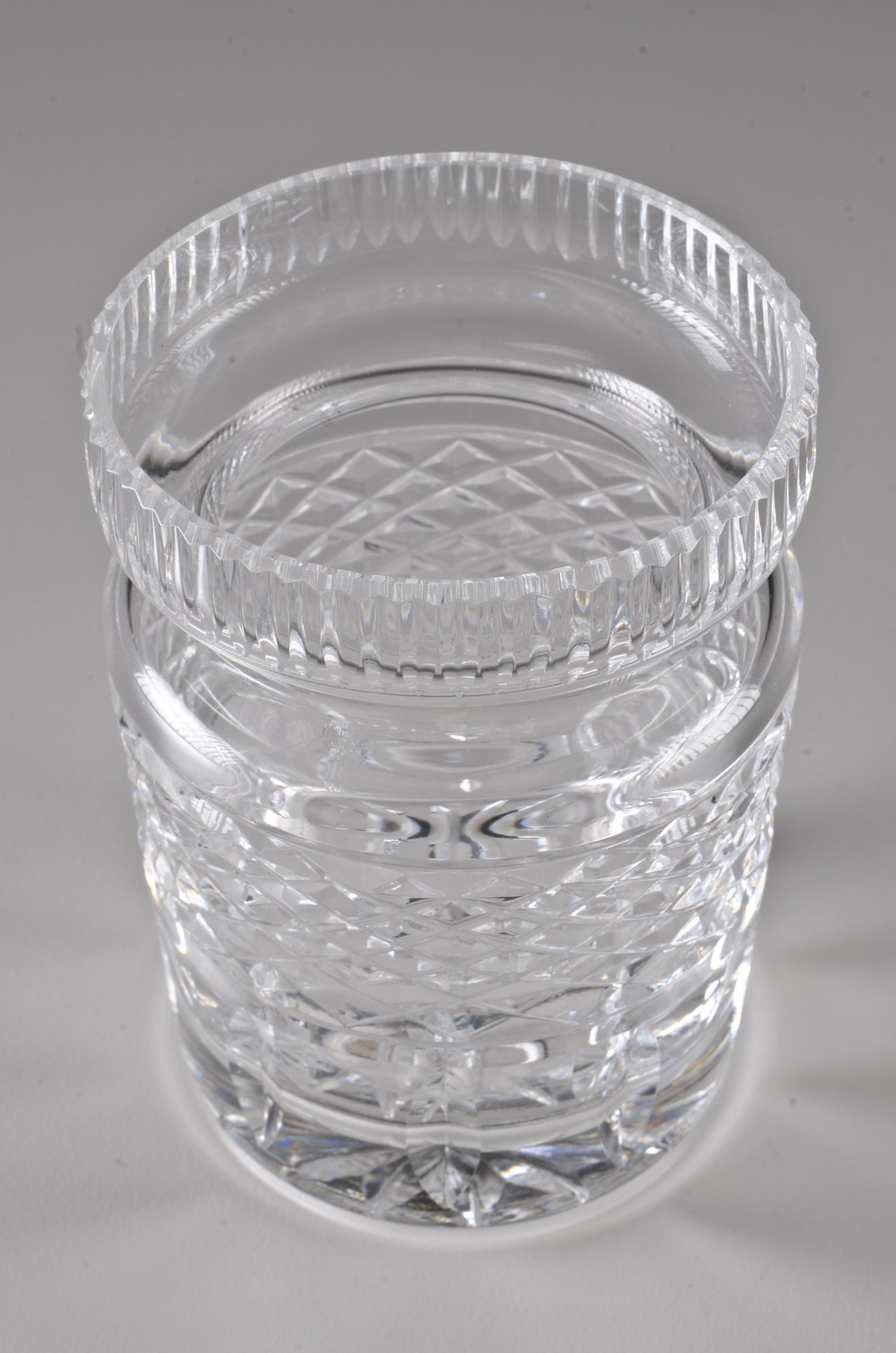 Waterford Cut Crystal Honey and Mustard Jars EBTH