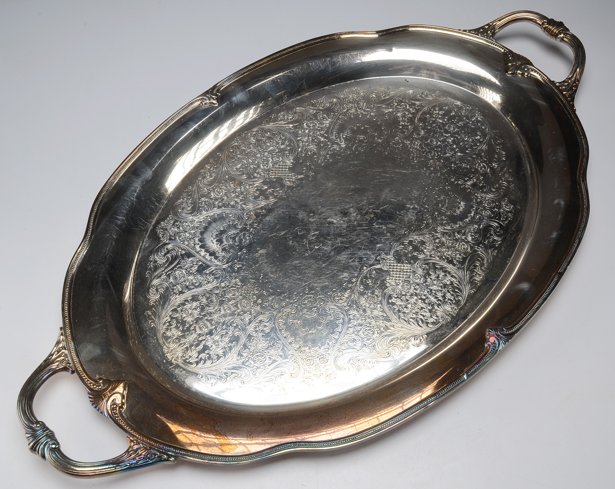 Rogers Silver Plate "Moonbeam" Tea and Coffee Service EBTH