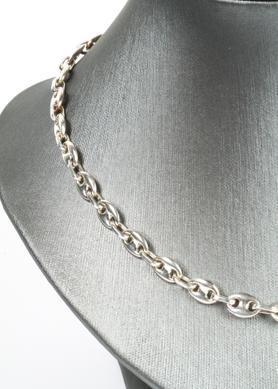 Sterling Silver Mariner Link Chain Necklace EBTH