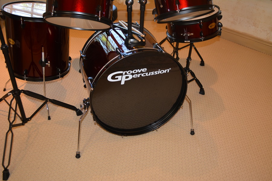 Groove Percussion Drum Set EBTH