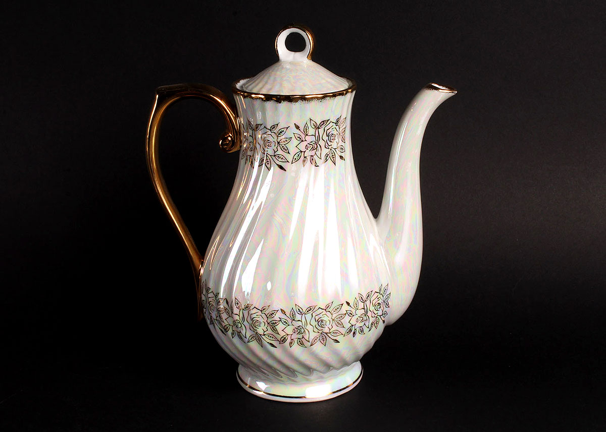 Kudo Toki "Fancy China" Lusterware Tea Set EBTH