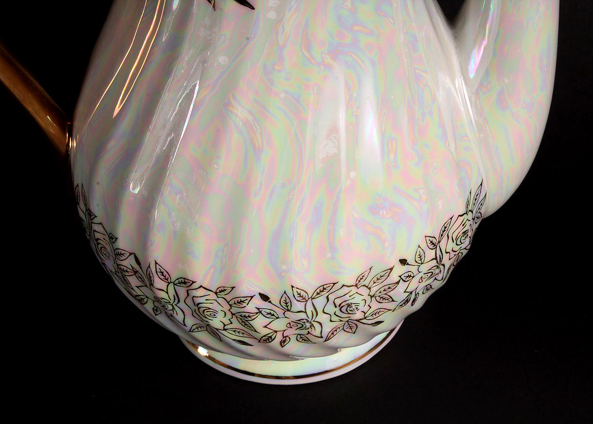 Kudo Toki "Fancy China" Lusterware Tea Set EBTH