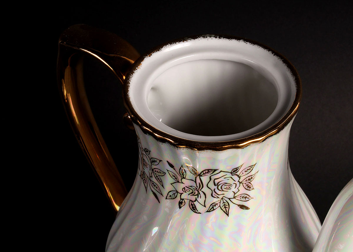 Kudo Toki "Fancy China" Lusterware Tea Set EBTH