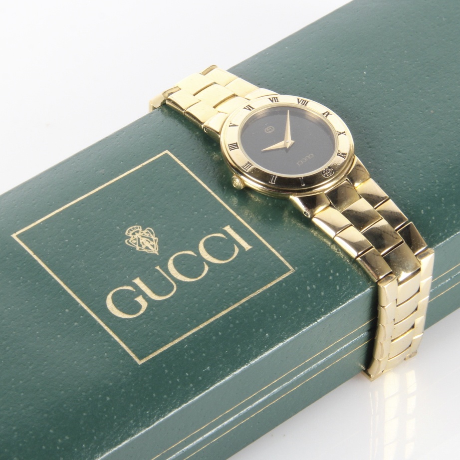 Ladies Gold Tone Gucci Watch EBTH