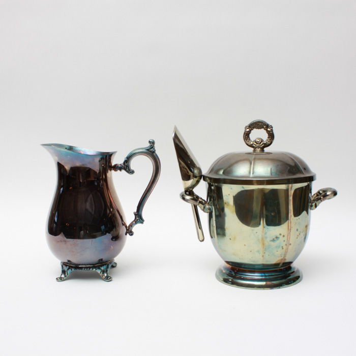 oneida silver ice bucket