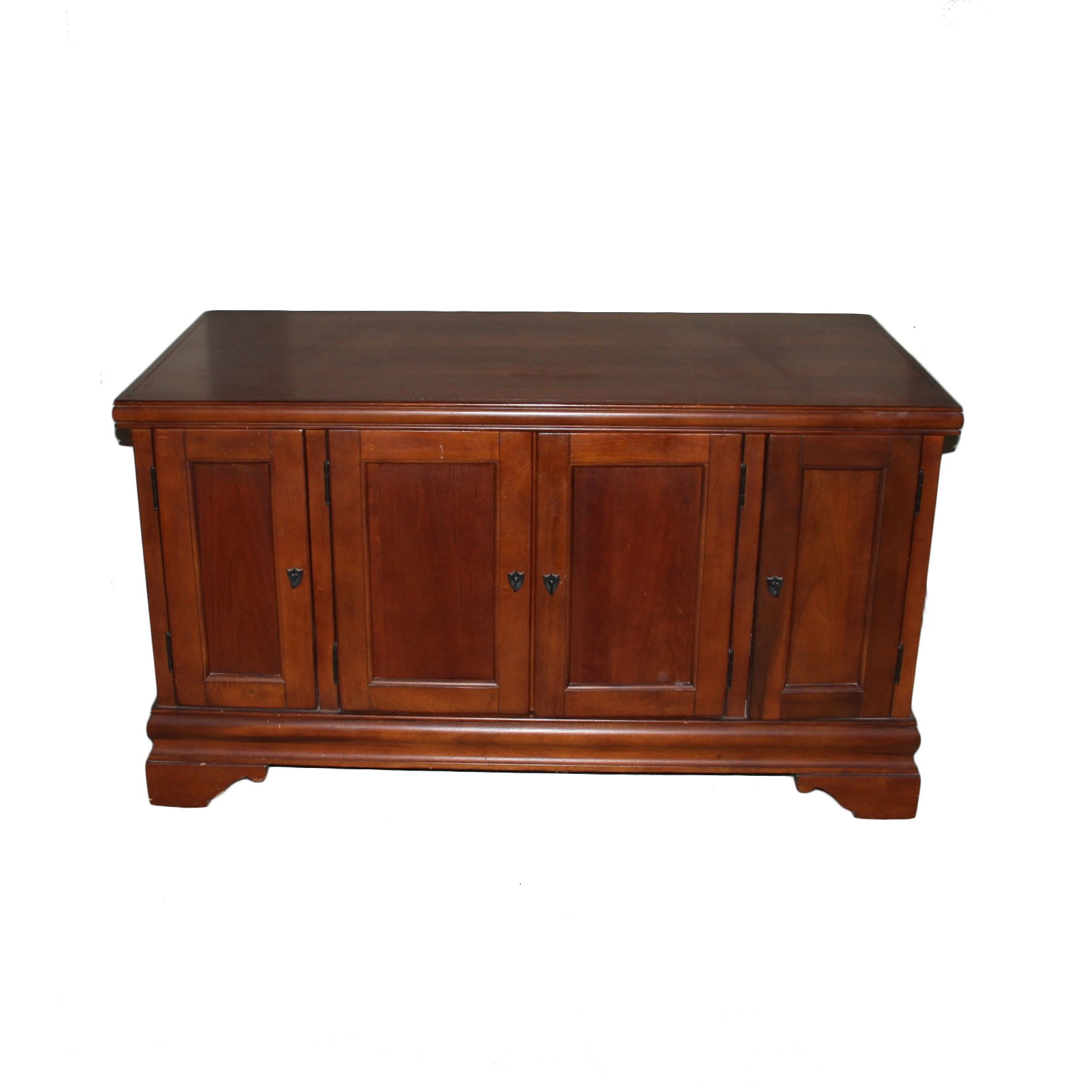 Entertainment with Mahogany finish. EBTH