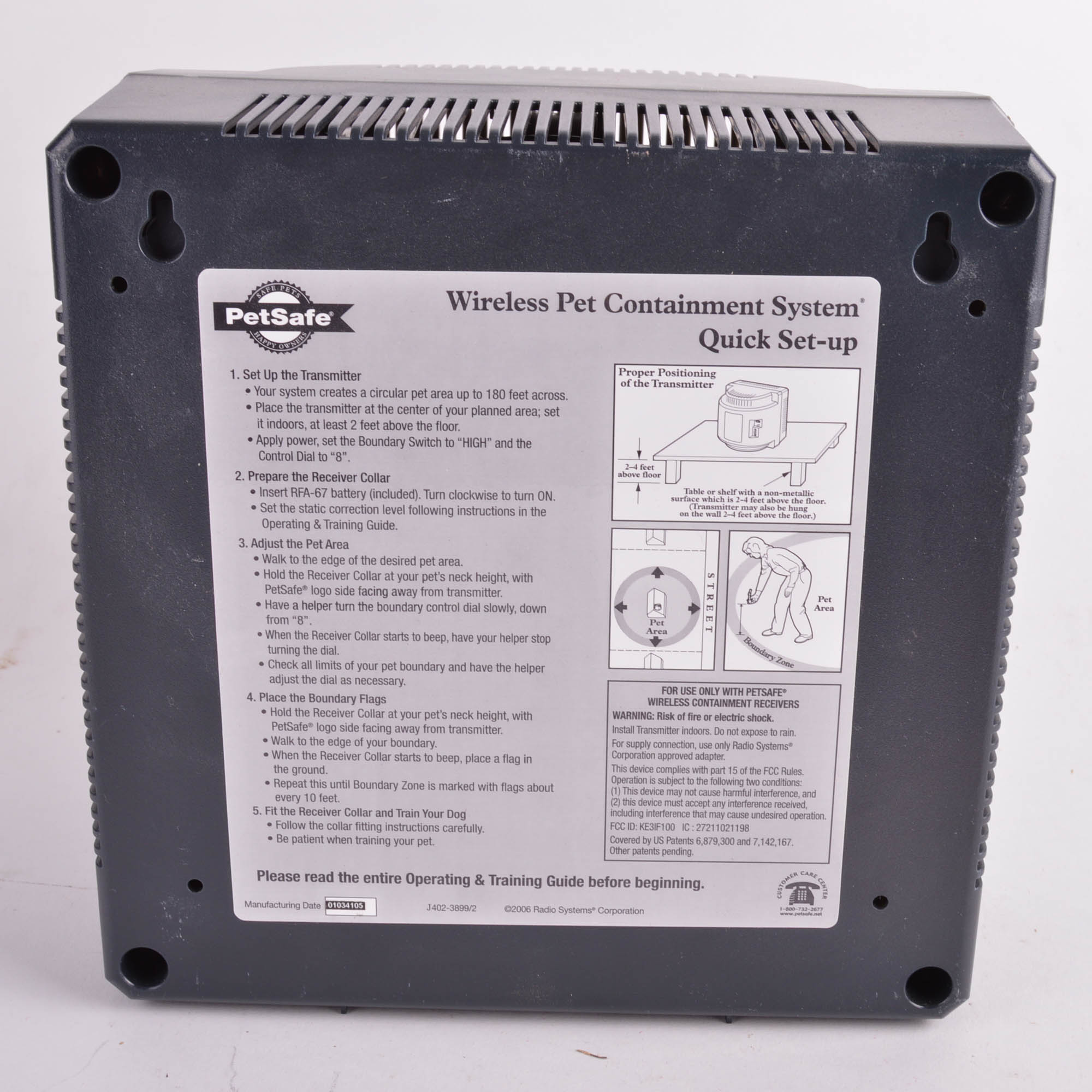 PetSafe Wireless Pet Containment System EBTH