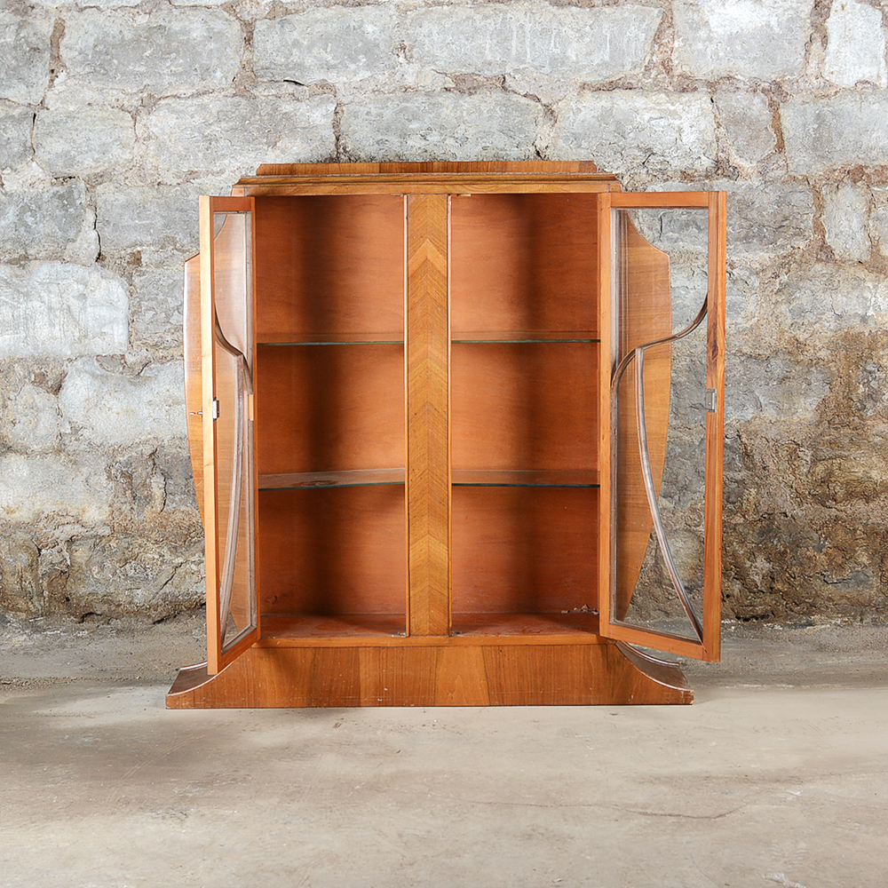 Art DecoStyle Mahogany Glass Door EBTH