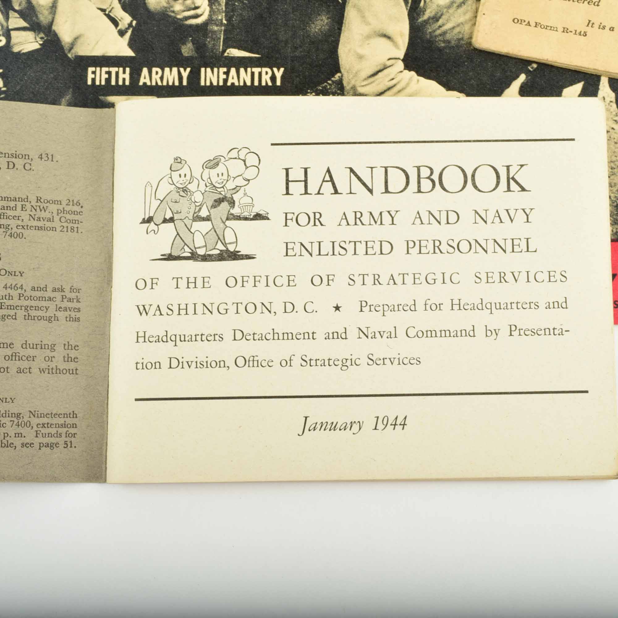 Office of Strategic Services (OSS), WWII Memorabilia and Historic ...