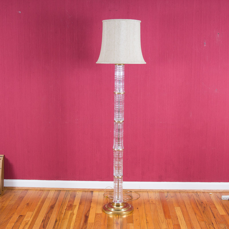 Glass Floor Lamp EBTH
