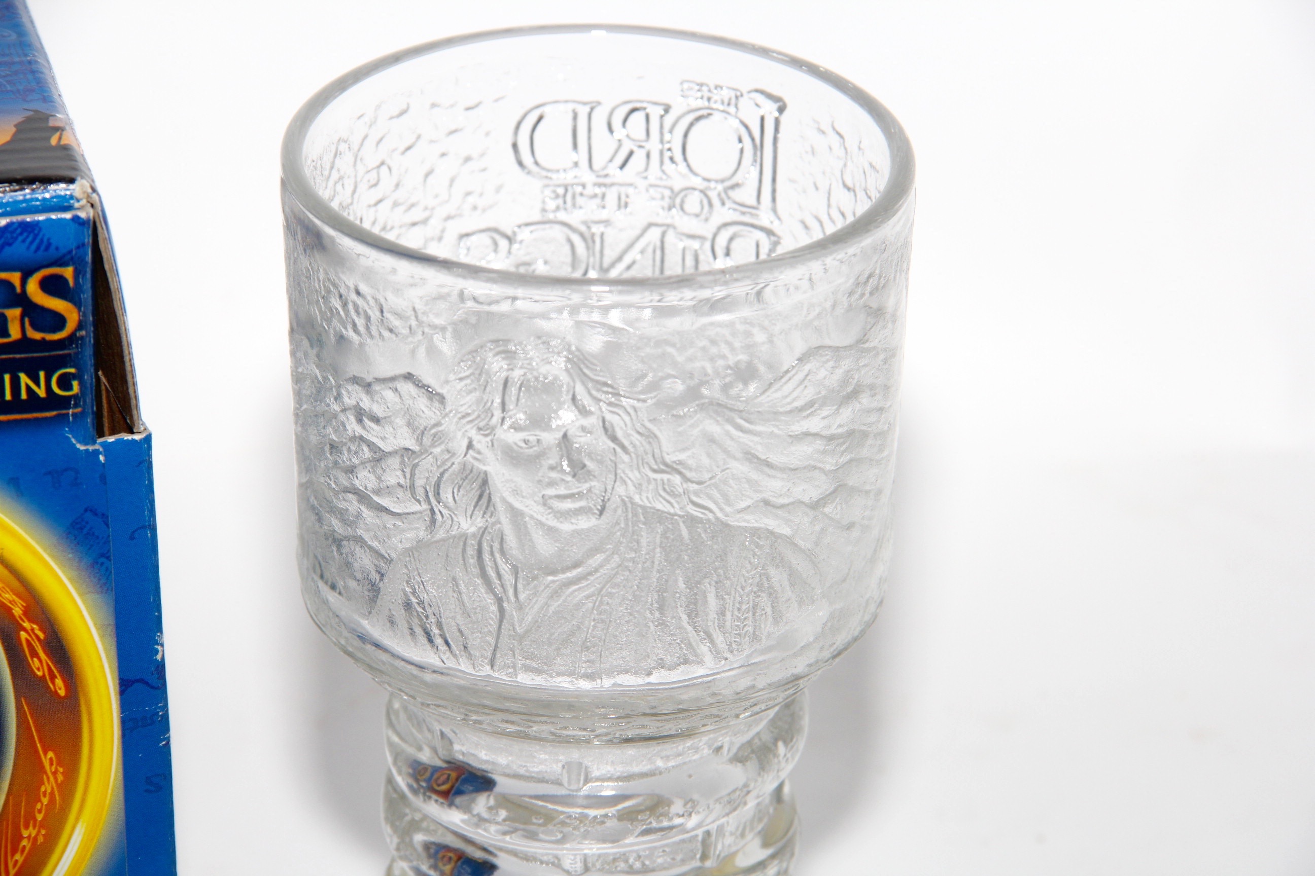 Lord of the Rings Glass Goblets Collection EBTH