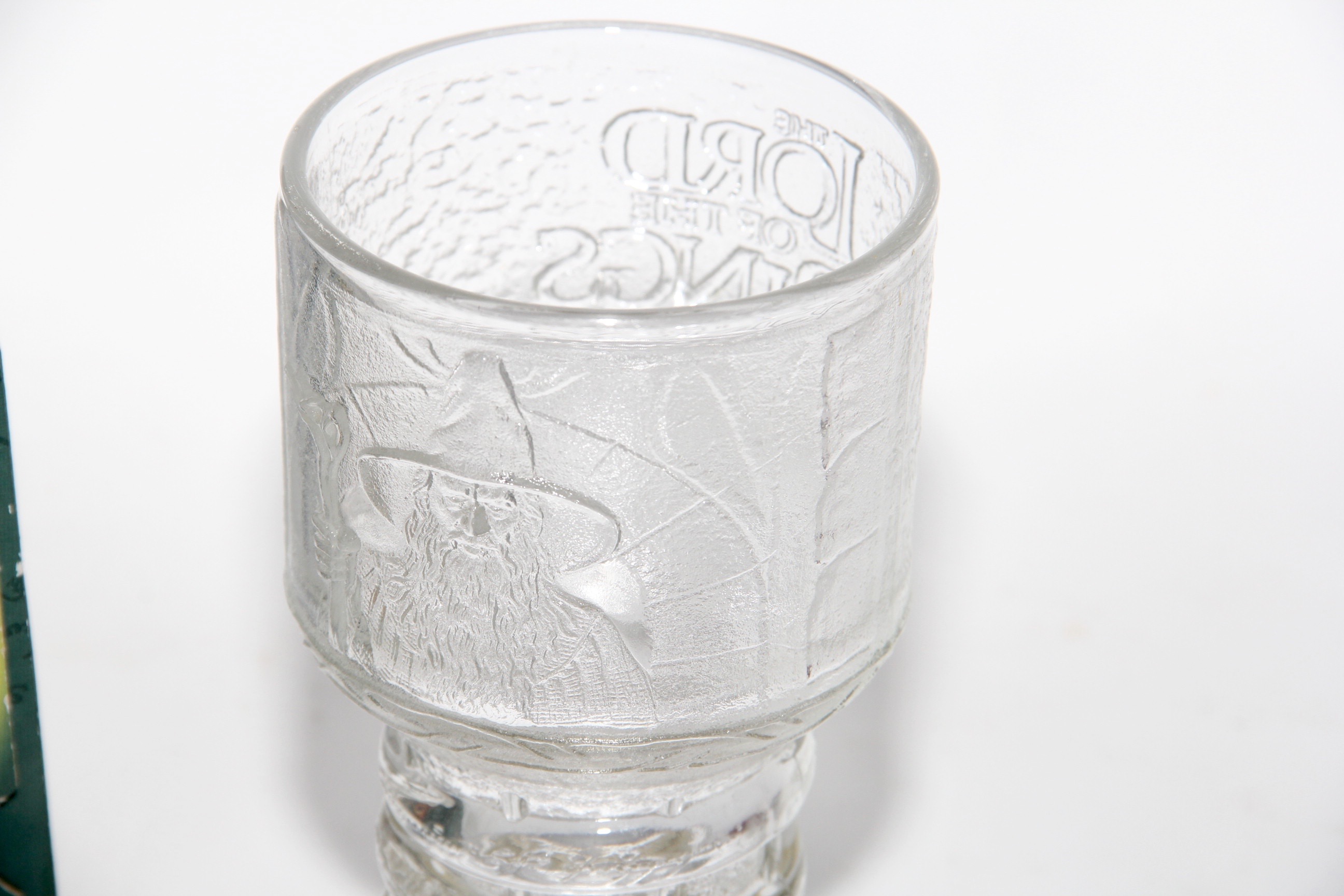 Lord of the Rings Glass Goblets Collection EBTH