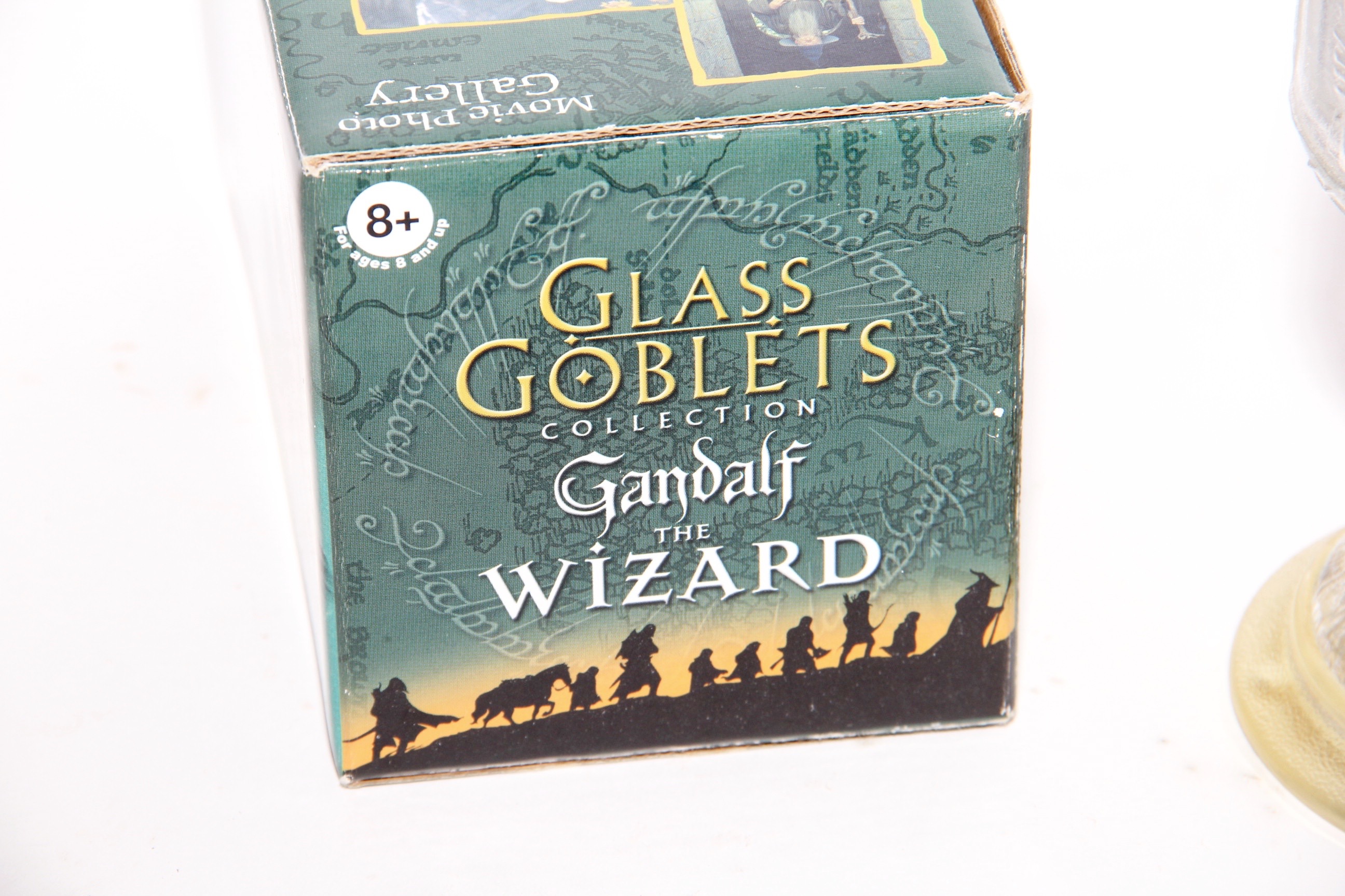 Lord of the Rings Glass Goblets Collection EBTH