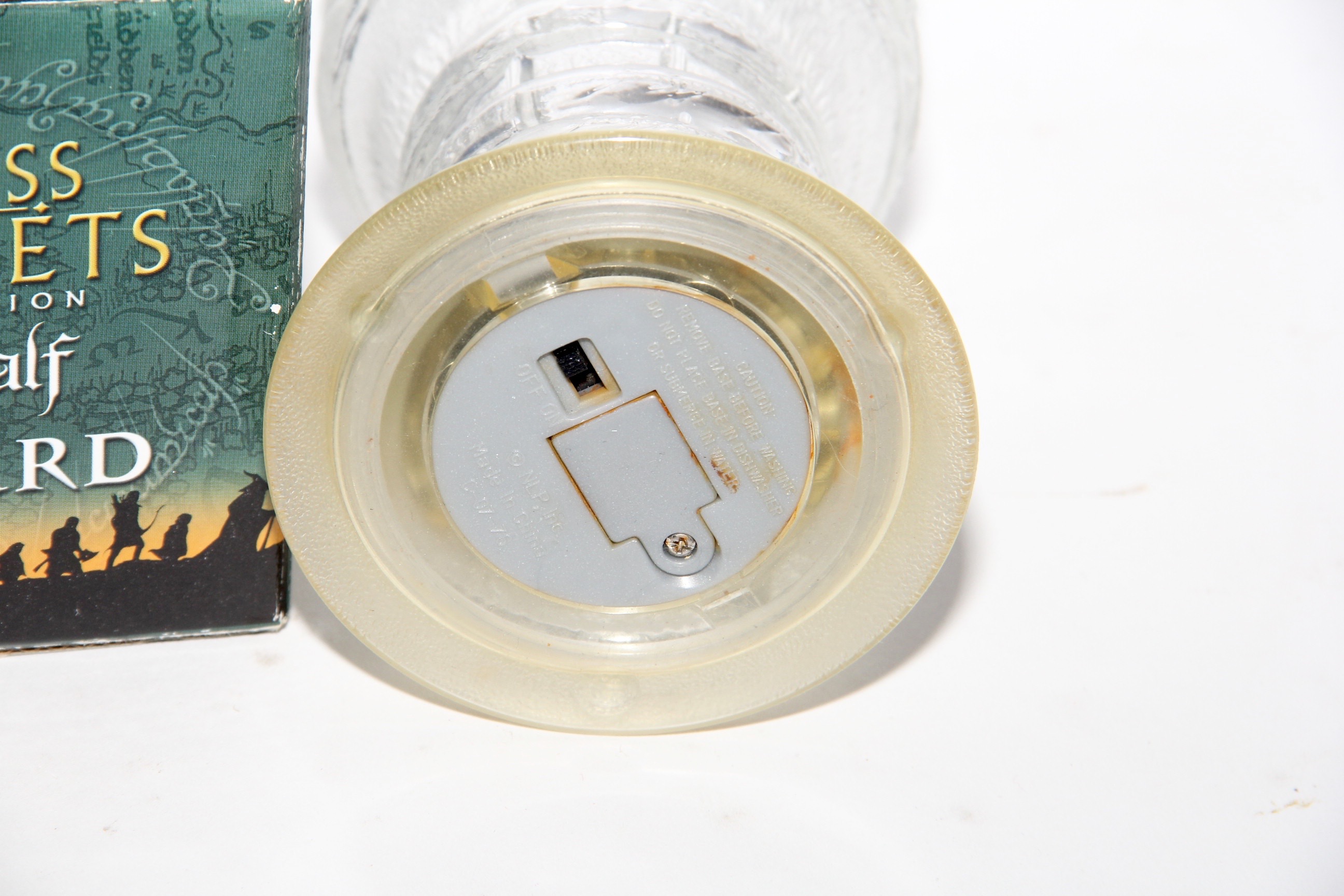 Lord of the Rings Glass Goblets Collection EBTH