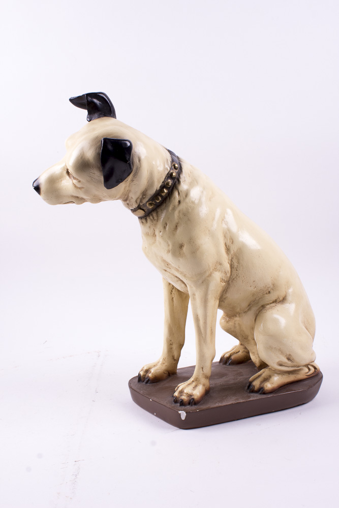 RCA "Nipper" Dog Statue EBTH
