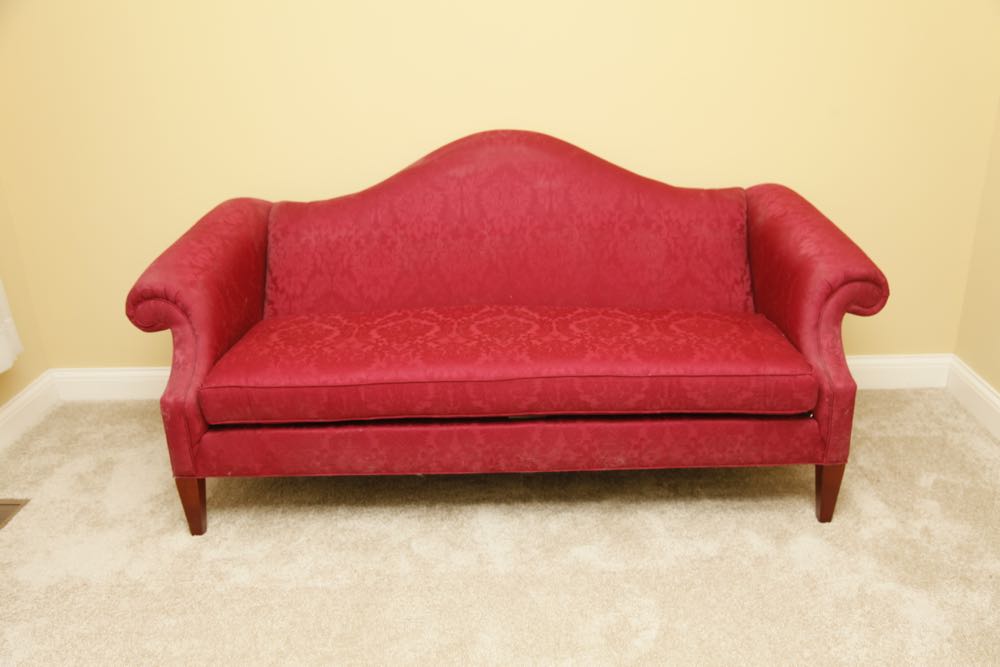 Ethan Allen Camelback Sofa EBTH