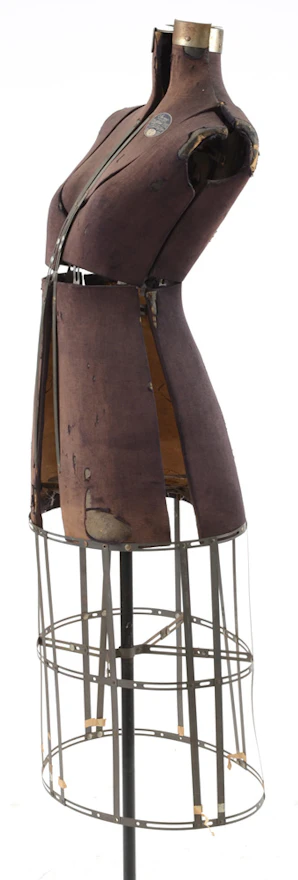 1930s Acme Collapsible Dress Form Size A EBTH 1930s-acme-collapsible-dress-form-size-a-ebth