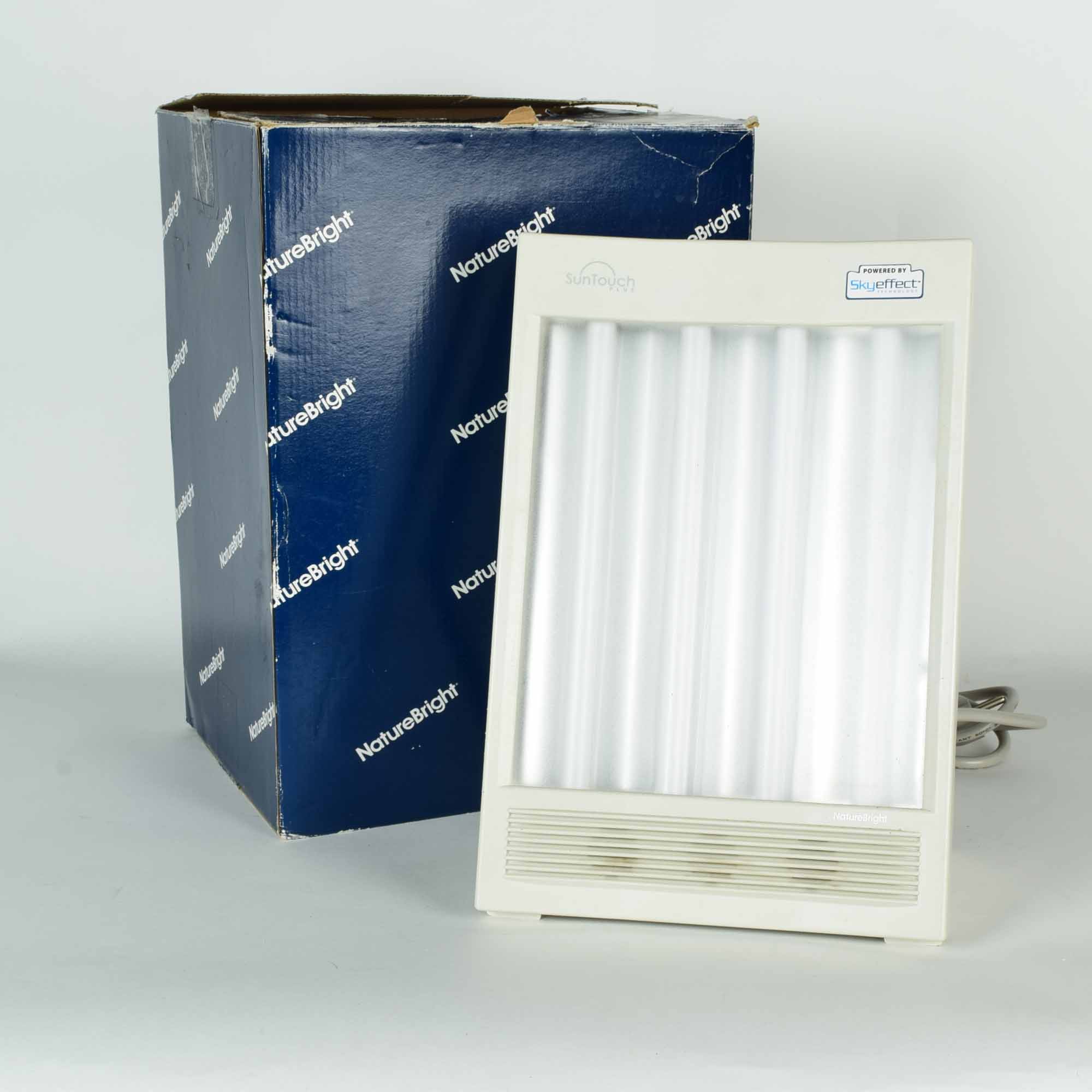 NatureBright SunTouch Plus Light and Ion Therapy Lamp EBTH