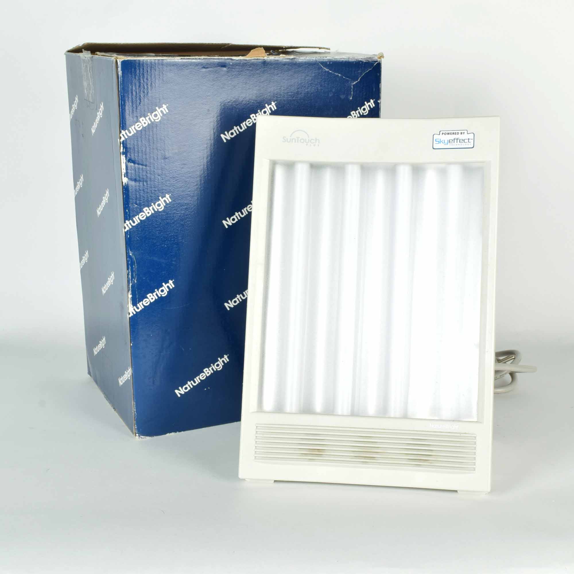 NatureBright SunTouch Plus Light and Ion Therapy Lamp EBTH