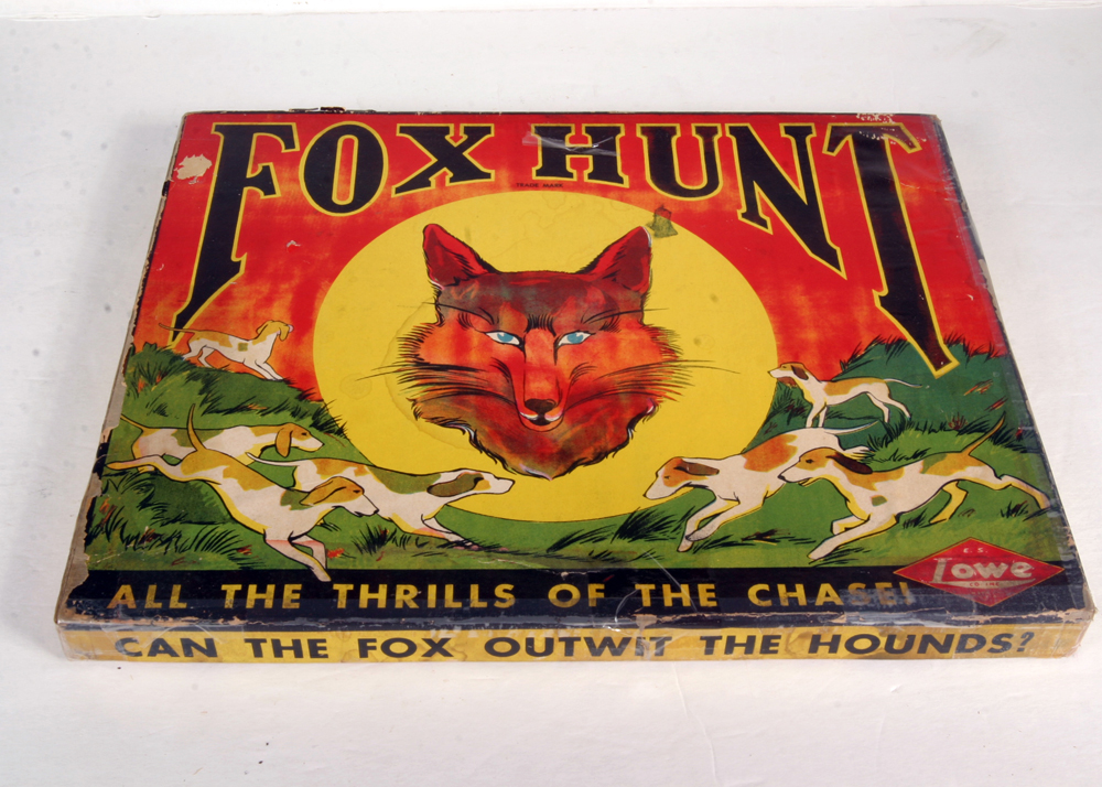 Vintage Fox Hunt Game EBTH