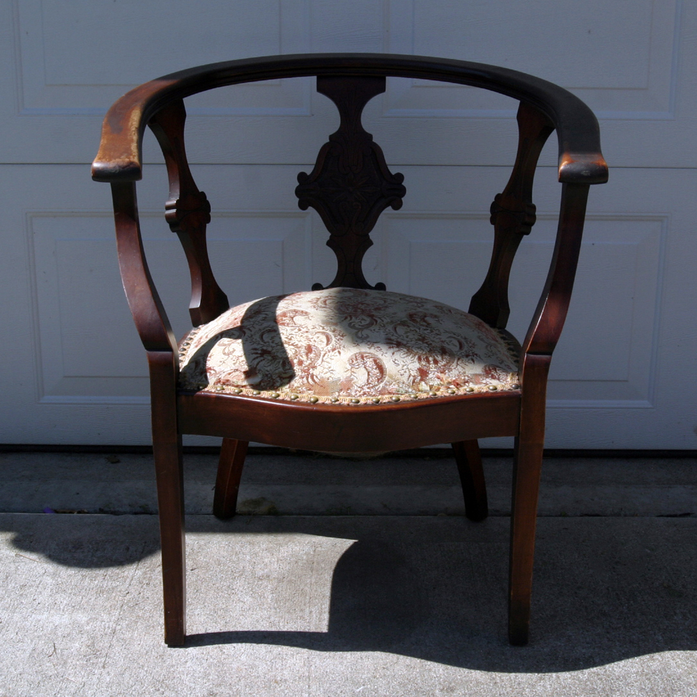 Antique Parlor Chair | EBTH