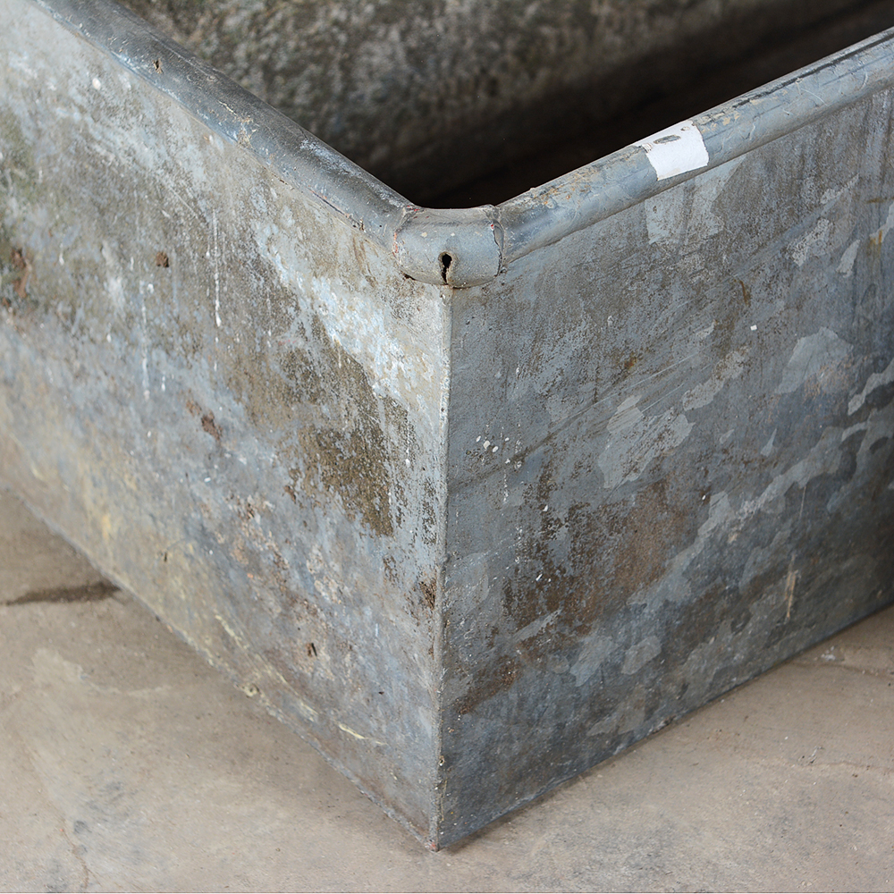 Galvanized Rectangular Steel Bins EBTH