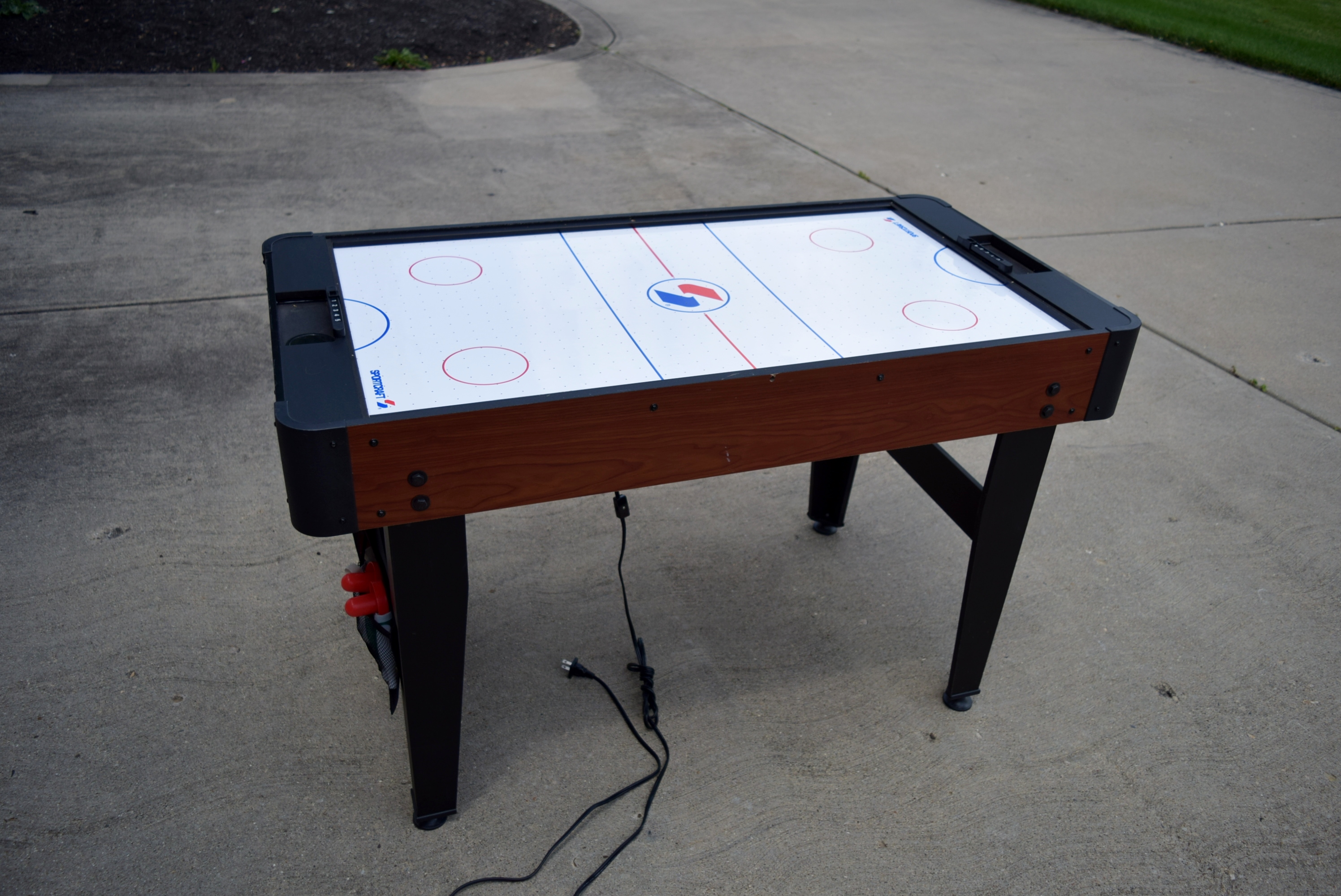 Sportcraft MultiGame Table including Foosball, Air Hockey, Table
