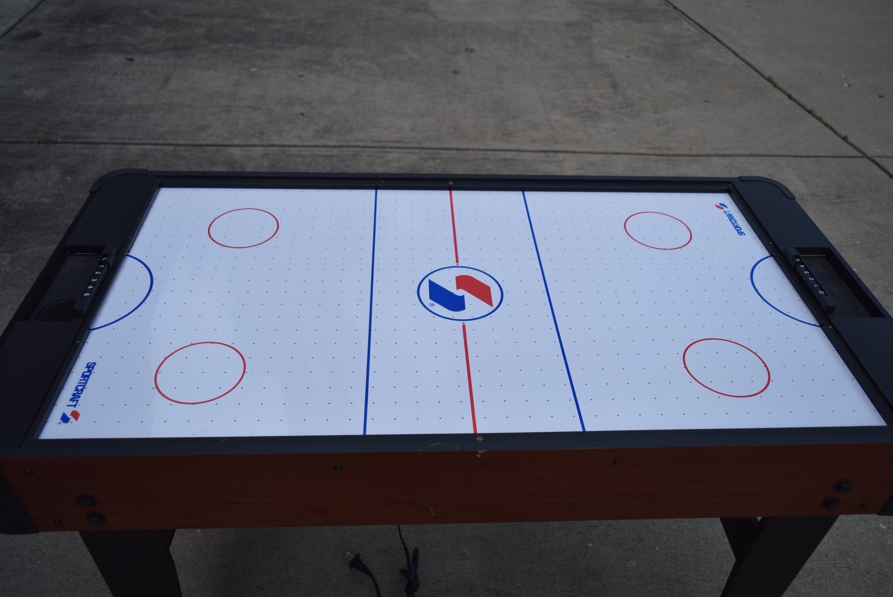 Sportcraft MultiGame Table including Foosball, Air Hockey, Table