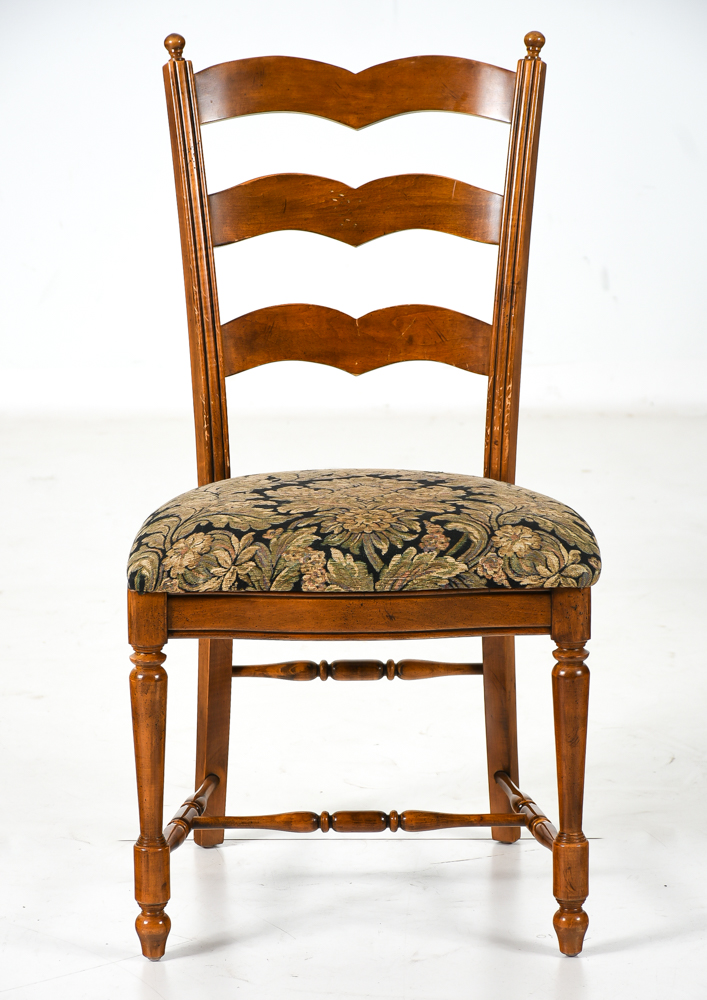 French Provincial Style LadderBack Dining Chairs EBTH