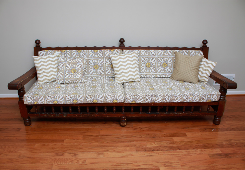 Spanish Colonial Style Sofa Ebth