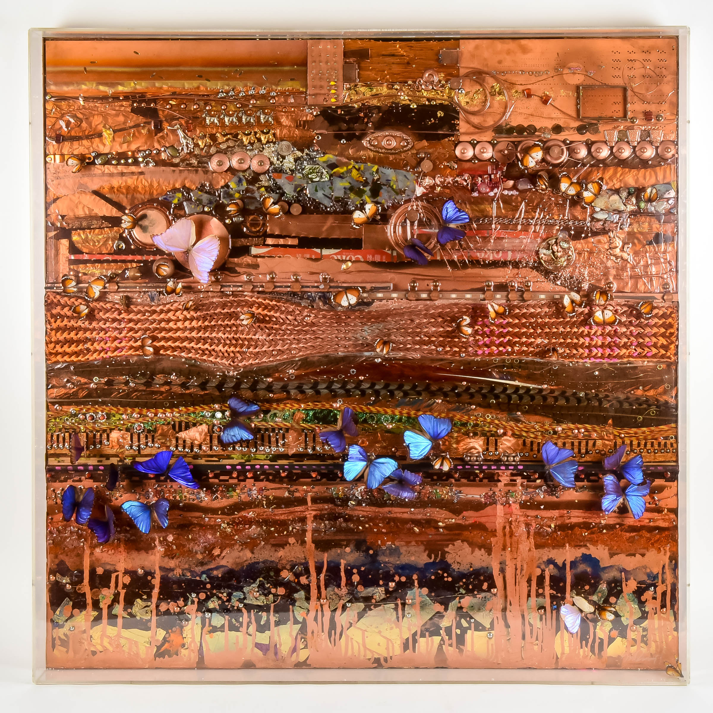 Butterfly Multi-Media Original Art By Mario Rivoli | EBTH