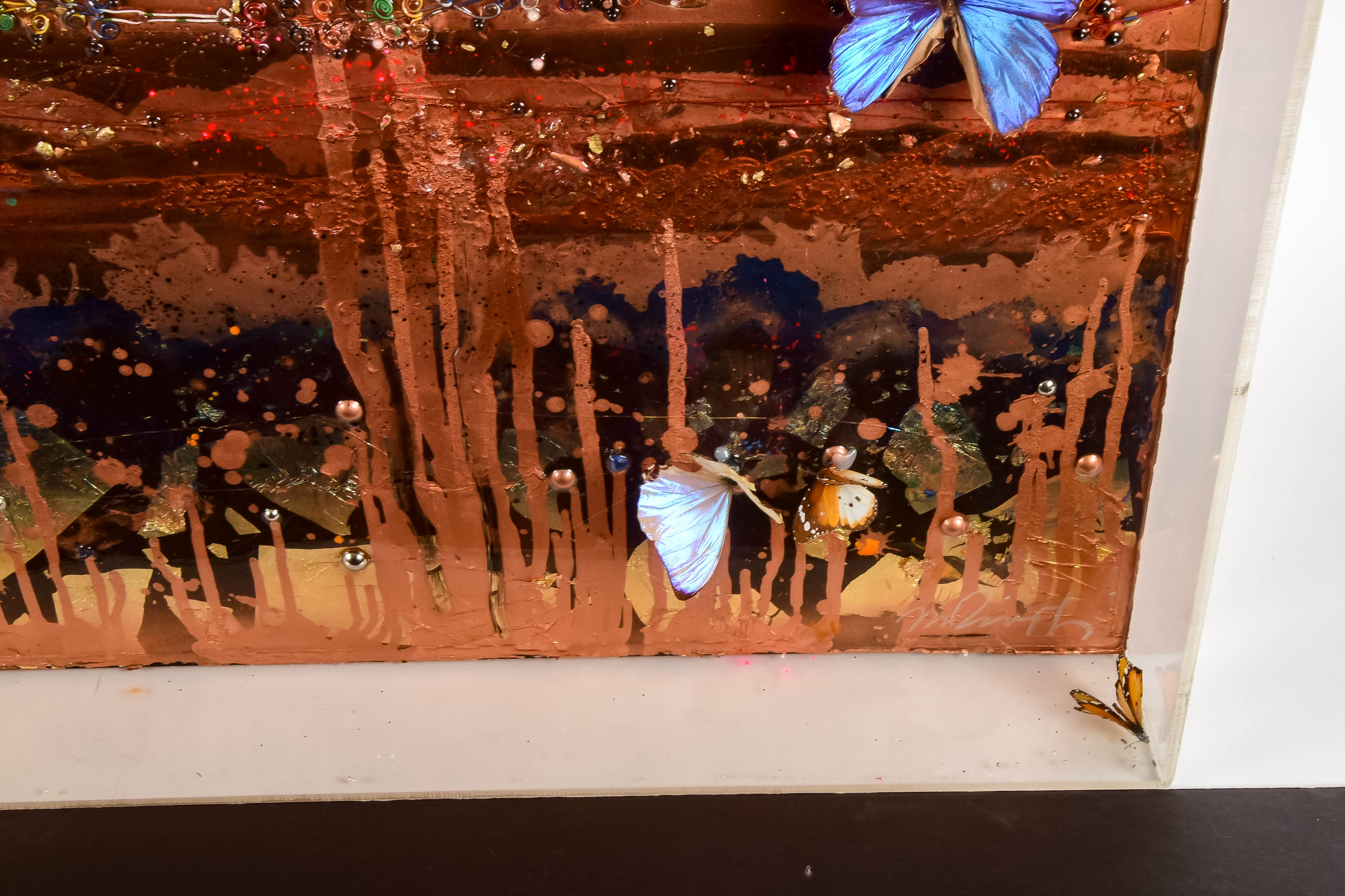 Butterfly Multi-Media Original Art By Mario Rivoli | EBTH