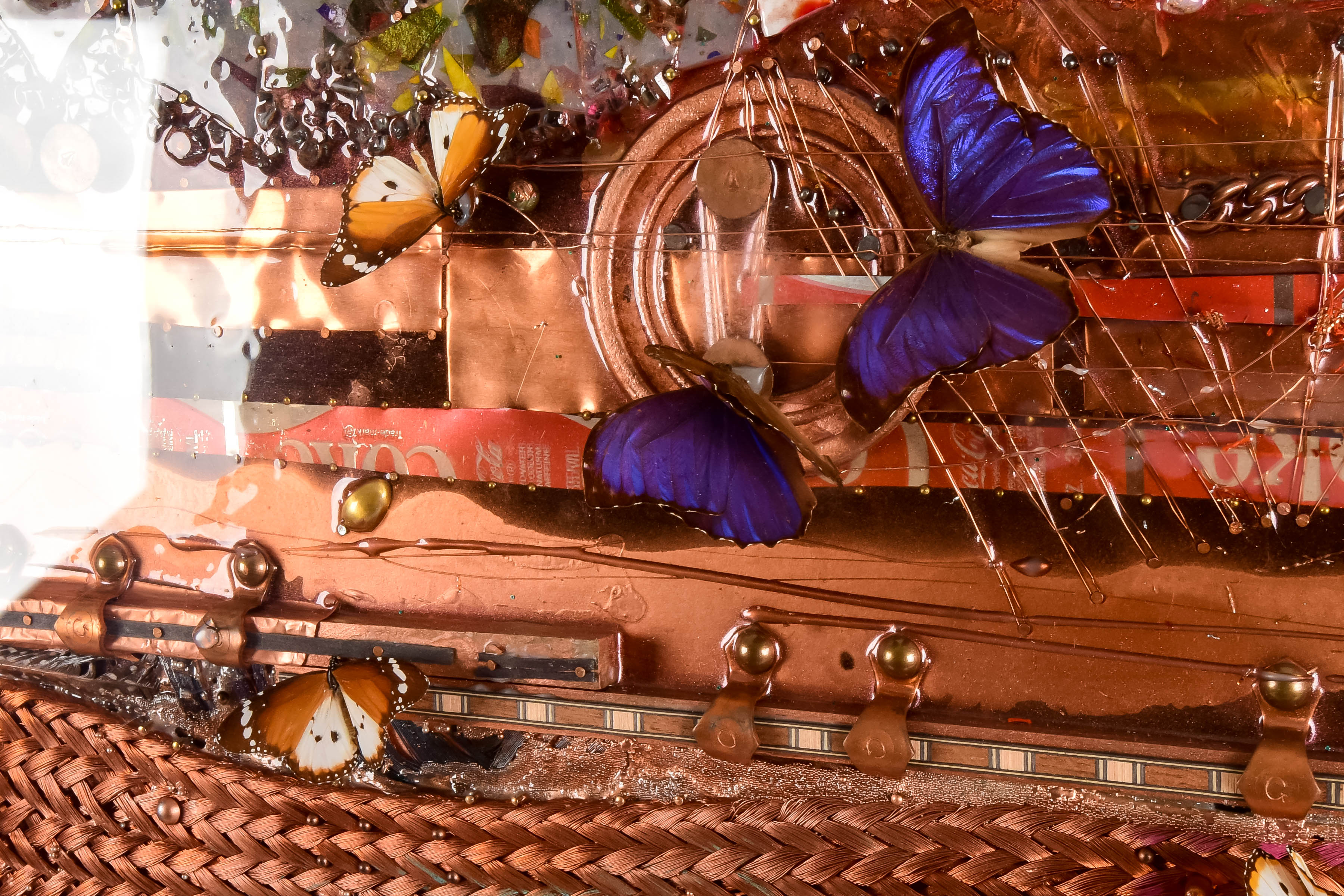 Butterfly Multi-Media Original Art By Mario Rivoli | EBTH