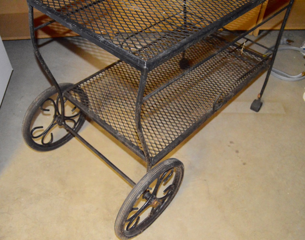 Rolling Drink Cart EBTH