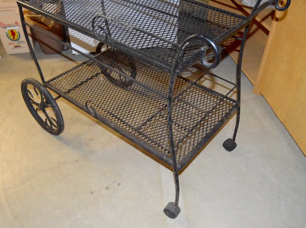 Rolling Drink Cart EBTH