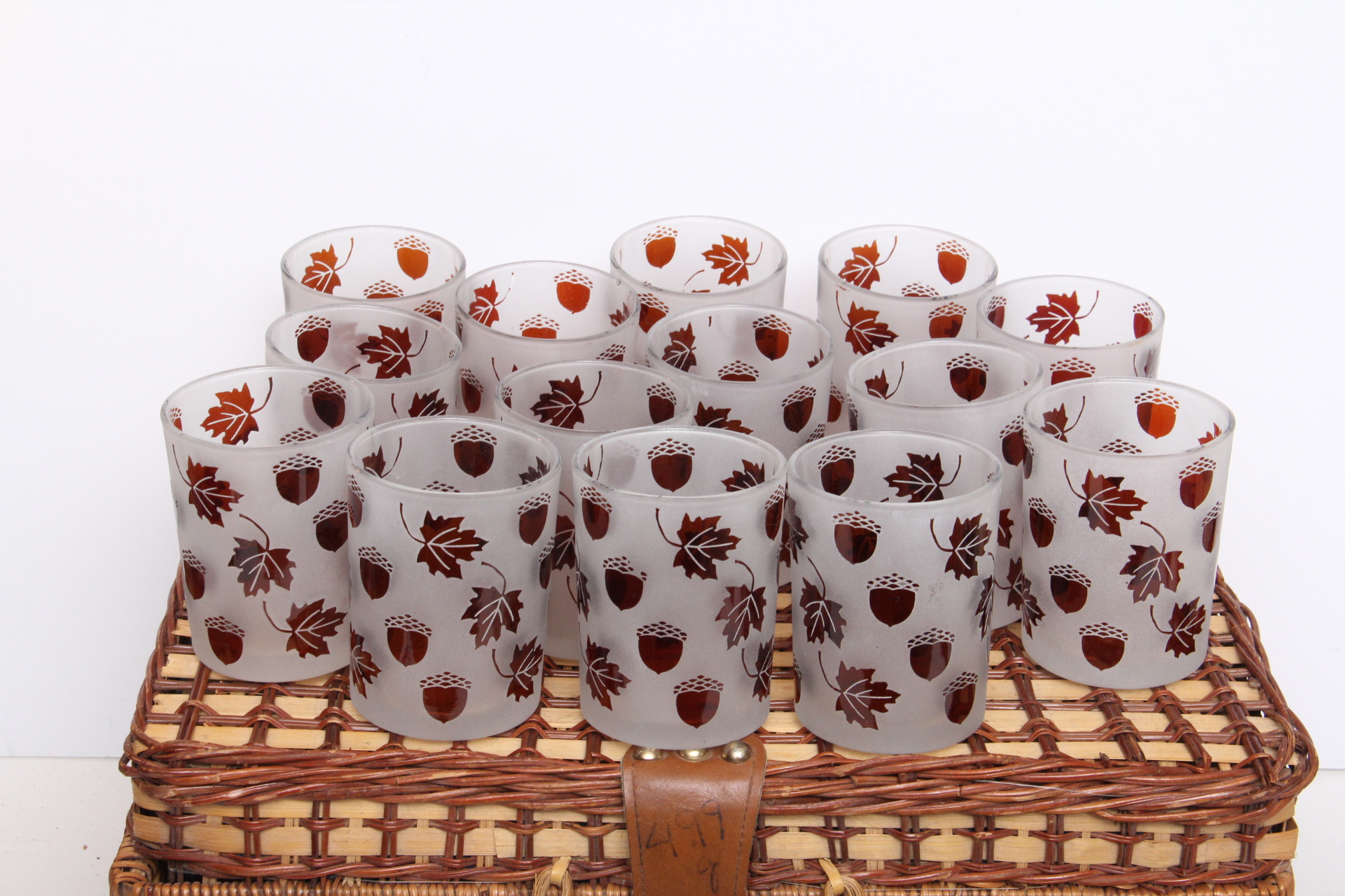 Fourteen Acorn and Oak Leaf Tumblers and More EBTH